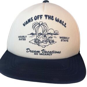 Vans Off The Wall Vintage Trucker Hat- Rare